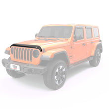 Load image into Gallery viewer, EGR Jeep 2018+ Wrangler / 2020+ Gladiator Superguard Hood Shield - Dark Smoke (305251)