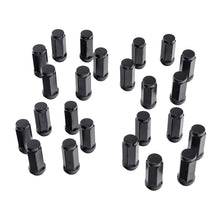 Load image into Gallery viewer, Rugged Ridge Wheel Lock Nut Set 24 Black M14-1.5