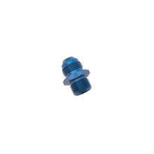 Load image into Gallery viewer, Russell Performance -4 AN Flare to 12mm x 1.25 Metric Thread Adapter (Blue)